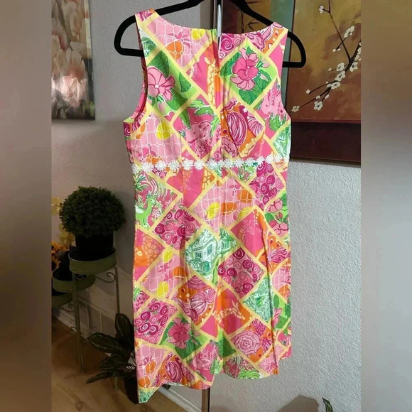 Lilly Pulitzer beautiful dress size 8 - Picture 4 of 11